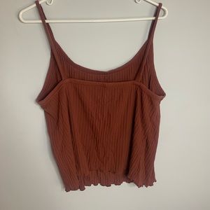 Cute semi ruffle tank